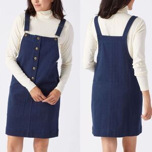 NWT Duluth Trading Navy Blue Reserve Military-Inspired Jumper Small